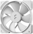 FRACTAL DESIGN - Prisma AL-12 PWM fehér ventilátor - FD-FAN-PRI-AL12-PWM-WT