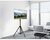 Manhattan TV állvány - Háromlábú, dönthető TV állvány Fekete (max.VESA:600x400)(37"-70"-ig) 35kg teherbírás - 461412