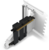 NZXT - Vertical GPU Mounting Kit - Fehér - AB-RH175-W1
