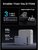 UGREEN - Nexode hálózati töltő, travel adapter, ultra slim, vékony, 65W, 3 port, GaN, 2x USB-C, 1x USB-A, UK/EU - Szürke - 25356