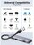 UGREEN - USB 3.0 HUB 4 Port USB-A, 5 Gbps, USB-C tápellátással - Szürke - 50985