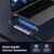 UGREEN - HUB USB 3.0, 3x USB-A. 1x USB-C, Ethernet 1Gbit/s - Szürke - 60554