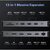 UGREEN - USB HUB 13 az 1-ben, Triple Display, 4K@60Hz, HDMI, DP, 3x USB-A, USB-C, SD/TF, Jack - Szürke - 15978