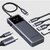UGREEN - Uno Robot USB HUB 6 az 1-ben, 4K@60Hz, Uno Robot, USB HUB, HDMI, 2x USB-A, 3x USB-C, 100W - Szürke - 35998