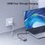 UGREEN - USB HUB 5 az 1-ben, 4K@30Hz, USB HUB, HDMI 1.4, 3x USB-A 3.0, USB-C, 100W - Szürke - 15596