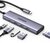 UGREEN - USB HUB 5 az 1-ben, 4K@30Hz, USB HUB, HDMI 1.4, 3x USB-A 3.0, USB-C, 100W - Szürke - 15596