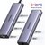 UGREEN - USB HUB 6 az 1-ben, 4K@30Hz, USB HUB, Ethernet, HDMI 1.4, 3x USB-A, 100W - Szürke - 15598