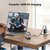 UGREEN - USB HUB 6 az 1-ben, 4K@30Hz, USB HUB, Ethernet, HDMI 1.4, 3x USB-A, 100W - Szürke - 15598
