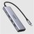 UGREEN - USB HUB 6 az 1-ben, 4K@60Hz, USB HUB, HDMI 2.0, 2x USB-A, SD/TF, 100W - Szürke - 60384