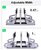 UGREEN - Laptop állvány, vertikális, állítható, laptop stand, dupla, szürke - 60643