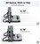 UGREEN - Laptop állvány, vertikális, állítható, laptop stand, szürke - 20471