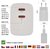 Emos - GaN PD 35 W max. univerzális USB töltő - V03G35