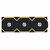 Lian Li UNI FAN SL Wireless ARGB PWM - 120mm, fekete, 3db-os csomag - 12SL1W3B
