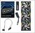 Lian Li UNI FAN SL Wireless ARGB PWM - 120mm, fekete, 3db-os csomag - 12SL1W3B