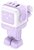 UGREEN - Nexode RG (Robot GaN) 65W USB/2xUSB-C lila hálózati töltő - 35291