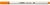 Stabilo Pen 68 brush narancs ecsetfilc