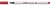 Stabilo Pen 68 brush vörös ecsetfilc