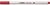 Stabilo Pen 68 brush vörös ecsetfilc