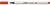 Stabilo Pen 68 brush piros ecsetfilc