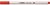 Stabilo Pen 68 brush piros ecsetfilc