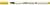 Stabilo Pen 68 brush sárga ecsetfilc