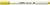 Stabilo Pen 68 brush sárga ecsetfilc