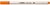 Stabilo Pen 68 brush élénk narancs ecsetfilc