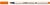 Stabilo Pen 68 brush élénk narancs ecsetfilc