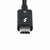Startech - Thunderbolt 5 kábel, 80 Gbps/Akár 120 Gbps, 240 W PD, 8K 60 Hz 1m - TBLT5MM1M240W