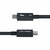 Startech - Thunderbolt 5 kábel, 80 Gbps/Akár 120 Gbps, 240 W PD, 8K 60 Hz 1m - TBLT5MM1M240W