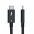 Startech - Thunderbolt 5 kábel, 80 Gbps/Akár 120 Gbps, 240 W PD, 8K 60 Hz 1m - TBLT5MM1M240W