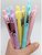 Zebra Z-Grip Pastel pasztell rózsaszín golyóstoll kék tintával