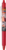Pilot FriXion Clicker 0,7 NARUTO SHIPPUDEN Limitált kiadás piros rollerirón
