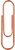 Deli Rose Gold 29mm-es 160db gemkapocs