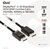 Club 3D Kábel - CAC-1091 (DisplayPort 2.1, DP80, 4K240Hz, 1.2m, Bidirectional, M/M)