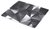 Endorfy Egérpad - Crystal Black L (400x450x3 mm, csúszásgátló, mintás) - EY6B007
