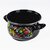 TOO BELLY FARM BLACK 6,2 literes, 24cm átmérő, 15cm magasságú lábas (fazék) üveg fedővel