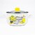TOO BELLY OLIVE 3,8 literes, 20cm átmérő, 13cm magasságú lábas (fazék) üveg fedővel