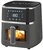 TOO AF-150B-1400 W fekete 5 L forrólevegős sütő (air fryer/airfryer) digitális vezérléssel, betekintő ablakkal
