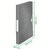 Leitz WOW JUMBO A4 pp piros gumis mappa