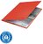 Leitz Recycle A4 karton piros gumis mappa