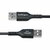Startech - 30 cm-es USB-A - USB-C töltőkábel - USB2AC30CMBK