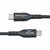 Startech - 30 cm-es USB-A - USB-C töltőkábel - USB2AC30CMBK