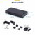 Startech - 8 portos DisplayPort KVM kapcsoló 1U rackbe szerelhető készlettel, 4K 60Hz DP 1.2 -