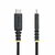 Startech - 2 m USB-C töltőkábel, 240 W (5 A) PD EPR, kétrétegű szilikon/fonott köpeny - S2CEPR2M-USB-CABLE