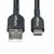 Startech - 4 m-es USB-A - USB-C töltőkábel, töltés és szinkronizálás, 3A gyors töltőkábel - USB2AC4MBKE