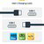 Startech - 4 m-es USB-C töltőkábel, töltés és szinkronizálás, 60 W (3 A) tápellátás - USB2CC4MBKE