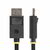 Startech - 3 m-es DisplayPort 2.1 kábel, VESA-tanúsítvánnyal rendelkező DP40 DisplayPort kábel UHBR10/HDR/HDCP 2.2-vel, 8K 60Hz/4K 144Hz - DP21-3M-DP40-CABLE