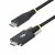 Startech - 2 m-es USB-C töltőkábel, oldalsó csavaros zár, 240 W (5 A) PD EPR, kétrétegű szilikon/fonott köpeny - S2CEPR2M-USBSL-CABLE
