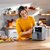 Nutribullet - NBA0611 CrispLite 6L sötétszürke forrólevegős sütő - 0C12500005